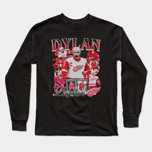 Dylan Larkin Vintage Bootleg Long Sleeve T-Shirt